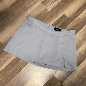 Cider Gray Mini Skirt